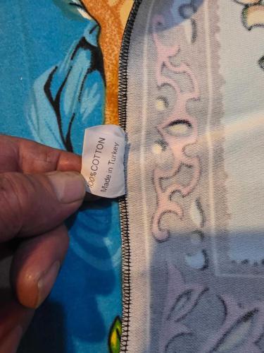 Meryem Ana TEMALI BASKI DUVAR HALISI TÜRK MALI 90X130 CM POŞETİNDE SIFIR