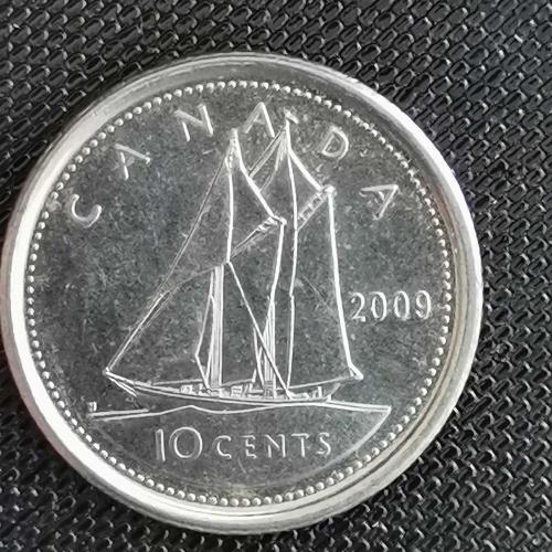 KANADA  2009   10  CENT