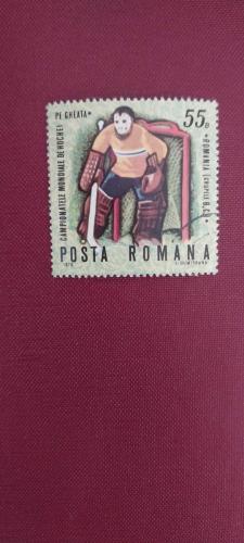 Romanya spor temalı pul