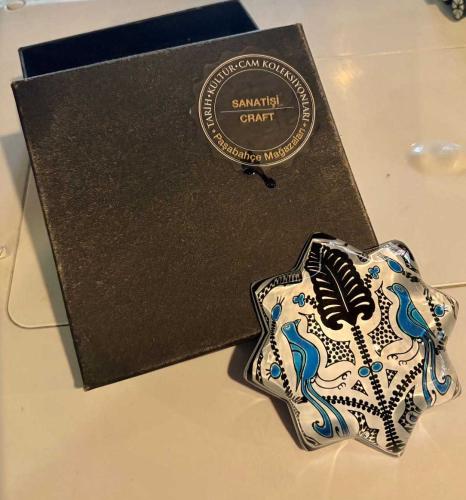 Vintage Paşabahçe Kağıt Ağırlığı