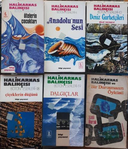 Halikarnas Balıkçısı / Ötelerin Çocukları-Anadolunun Sesi-Deniz Gurbetçileri-Çiçeklerin Düğünü-Dalgıçlar-Bir Duruşmanın Öyküsü (6 Kitaplı Set )