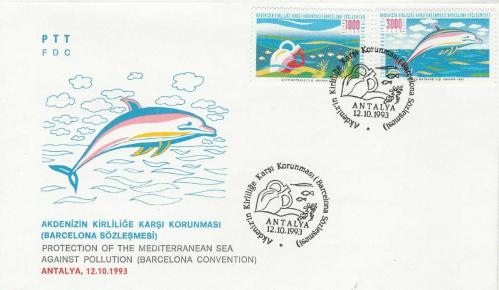1993 AKDENİZİN KİRLİLİĞE KARŞI KORUNMASI FDC