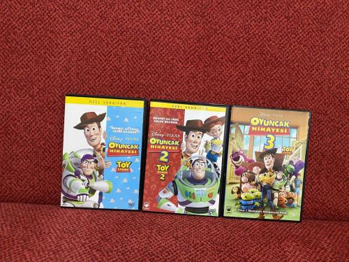 OYUNCAK HİKAYESİ - 1 -2 -3  ( 3 FİLM ) - DVD TÜRKÇE