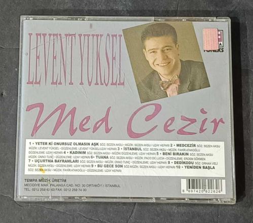 SADECE KUTU VE KARTONETTİR * CD YOKTUR * LEVENT YÜKSEL * MED CEZİR