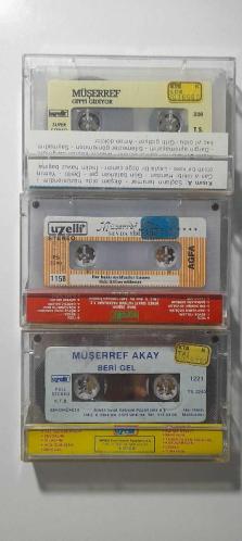 6 ADET MÜŞERREF AKAY KASETİ