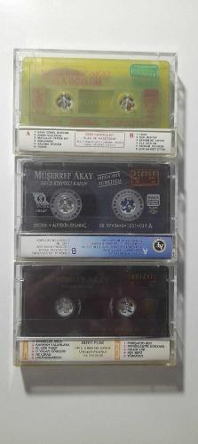 6 ADET MÜŞERREF AKAY KASETİ