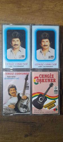 19 ADET CENGİZ COŞKUNER KASETİ