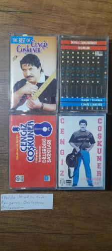 19 ADET CENGİZ COŞKUNER KASETİ