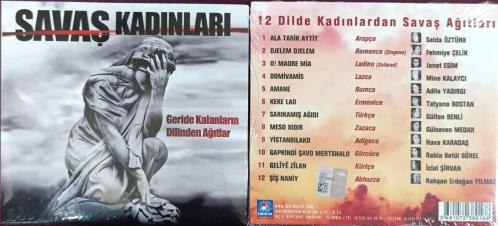 Savaş Kadınları 12 dilde ağıt CD albüm