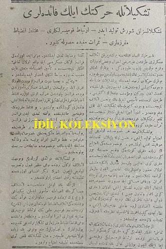 Osmanlıca Tasvir-i Efkar Gazetesi, Orijinal Dönem Basım, (Ottoman Newspaper) - 29 Kasım 1918 - Sayı: 2575 - Hicri: 26 Safer 1337 - Rumi: 29 Teşrin-i Sani 1334 - Siyasiyat: 'Hep kendimiz Yapacağız!' Ebüzziya-zade - Mütekaidin-i Askeriyenin Tavzifi Meselesi - (Fotoğraflar) Enver Paşa'nın Pek Yolsuz Surette Tekaüde Sevk Ettiği Muktedir ve Tecrübeli Ümeramızdan Çürüksulu Mahmut Paşa - Harb-i Hazırın Bidayetinde Enver Paşa'nın Ancak Şahsi Düşüncelerle Tekaüde Sevk Eylediği Mütefennin ve Muabassır Ümeramızdan Nafıa Nazır-ı Sabıkı Ziya Paşa - Berlin Sefir-i Sabıkı Olup Cesareti ve Malumatıyla Meşhur Olan ve Enver Paşa Tarafından Takaüde Sevk Olunan Mahmut Muhtar Paşa - Teşkilatla Hareketin İlk Faideleri - Teşkilatsızlık Şuriş Tevlid Eder - İrtibat Komiserlikleri - Muhtelit İnzibat Müfrezeleri - Semerat-ı Müfide Husule Geliyor - İtilaf İspanya'yı da Kazandı - Şehrimizdeki Sabık Müttefikler Süferası - Osmanlı-Fransız Münasebat-ı Ticariyesi - Şehrimizdeki Almanlar