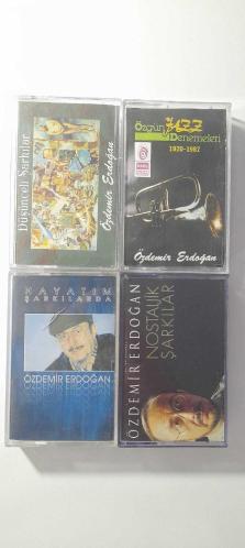 18 ADET ÖZDEMİR ERDOĞAN KASETİ