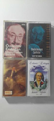 18 ADET ÖZDEMİR ERDOĞAN KASETİ