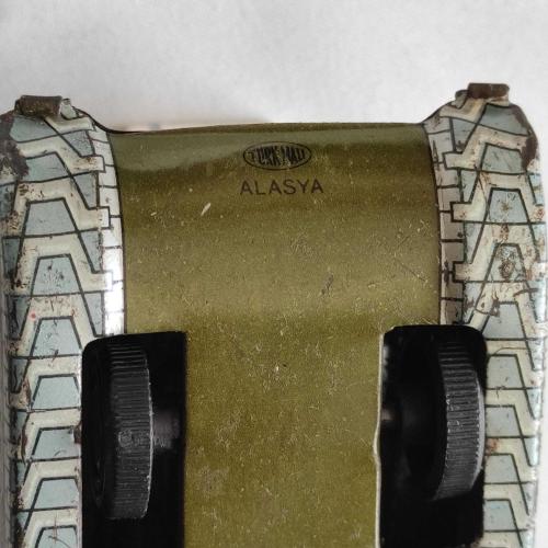 ALASYA MARKA TENEKE OYUNCAK TANK ( Yerli Oyuncak )