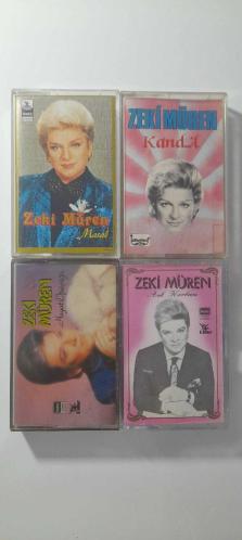 17 ADET ZEKİ MÜREN KASETİ