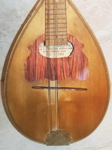 19093-MEHMET YALÇINER YAPIMI MANDOLİN