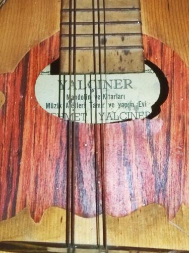 19093-MEHMET YALÇINER YAPIMI MANDOLİN