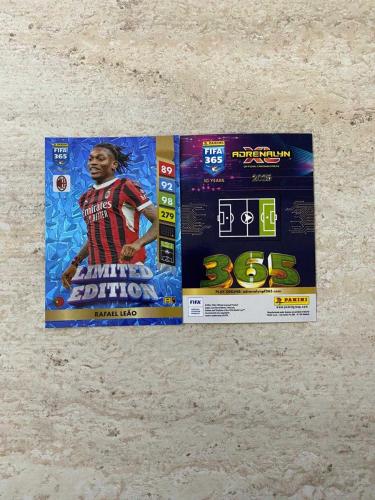 Panini 2025 Fifa 365 Limited Edition Rafael Leao XXL Futbolcu Kartı Büyük Boy