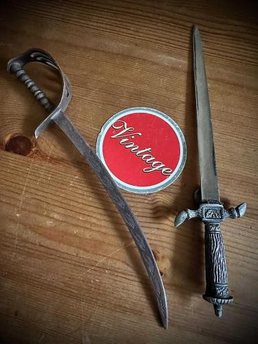 Vintage 70'ler Koleksiyonluk Minyatür Kılıçlar,Nadir...