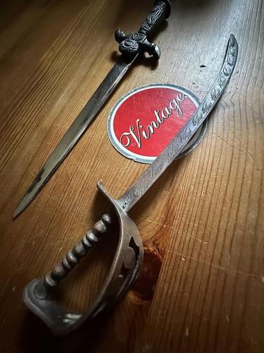 Vintage 70'ler Koleksiyonluk Minyatür Kılıçlar,Nadir...