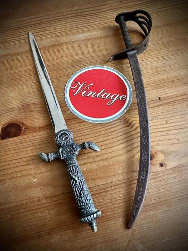 Vintage 70'ler Koleksiyonluk Minyatür Kılıçlar,Nadir...