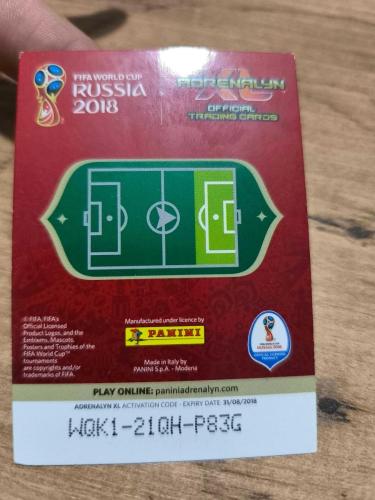 PANİNİ COLLECTOR'S FIFA WORLD CUP RUSSIA 2018 KYLIAN MBAPPE 151