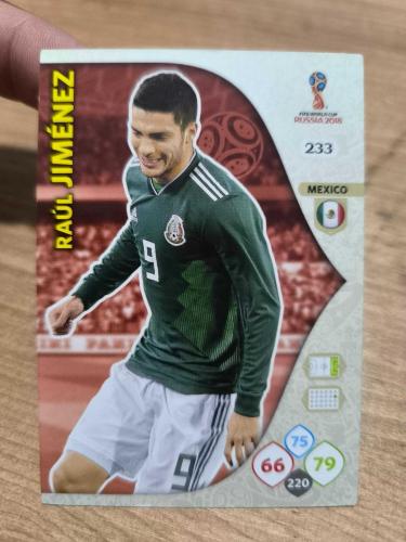 PANİNİ COLLECTOR'S FIFA WORLD CUP RUSSIA 2018 RAUL JIMENEZ 233