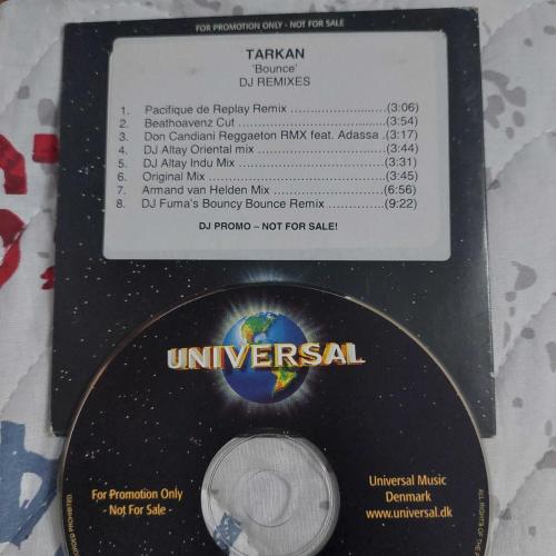 Tarkan bounce dj remixes danimarka promo nadir cd