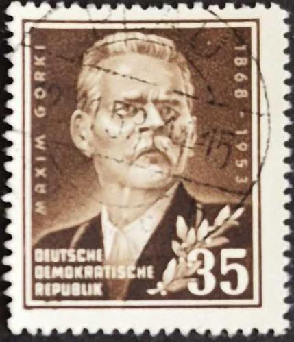 +++  ALMANYA DDR MAKSIM GORKI       1953   35P    - DAMGALI