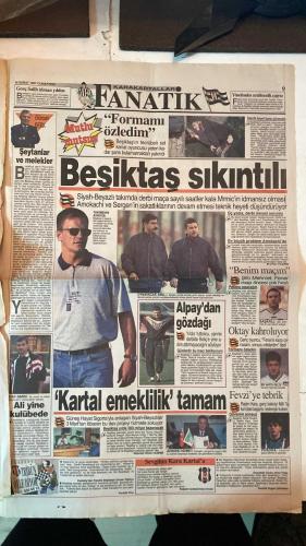 FANATİK SPOR GAZETESİ - TURKISH NEWSPAPER - DOĞUM GÜNÜ HEDİYESİ  - EKSİKSİZ TAM TAKIM GAZETE - 15 ŞUBAT 1997 - SAYI: 453 - VESELİNOVİÇ - RIDVAN DİLMEN - RASİM KARA - YILMAZ VURAL - NECATİ BİLGİÇ - İSMET TONGO - AHMET ÇAKAR - HAKAN ŞÜKÜR - HAGİ - VOLKAN - K.HAKAN - SUAT - ÜMİT - FETİ - ERGUN GÜRSOY - FARUK SÜREN - ERDAL ALPAY - PASİM KARA - OĞUZ - AYKUT - METİN AŞIK - CEMİL TURAN - YURDAĞEN KARAHASAN - BU VATAN HEPİMİZİN - GERÇEK SPOR GAZETESİ - FANATİK - GALATASARAY’IN SARIYER DÖNÜM NOKTASI - DEVLERİN KADER MAÇI - RIDVAN ÇİFTE KAZA GEÇİRDİ - KUPA VE LİGDE MAÇ SAATLERİ AÇIKLANDI - TÜRK KAYAKÇI İSVEÇ’TE KAYBOLDU - DERBİYE 24 SAAT KALA KANARYA DA KARTAL DA PROBLEMLİ - HÖGH SAKAT SAKAT OYNUYOR - KARTAL İNÖNÜ’DE YENİLMEZ ARMADA - STARLAR KORKUTUYOR - AMOKACHI ÜLKESİNDEN DÖNMEDİ - TERİM’İN BÜYÜK KUMARI - VOLKAN FEDAKARLIK ZAMANI - ŞOVU BIRAK GOLE BAK - FORMA SAVAŞI - SON İDMANA TAM KADRO - GALİBİYET KAÇINILMAZ - FETİ FORMAYI YENİDEN KAPTI - CİM BOM’DA KONGRE GÜNÜ - TARAFTARA DEKLARASYON - TE