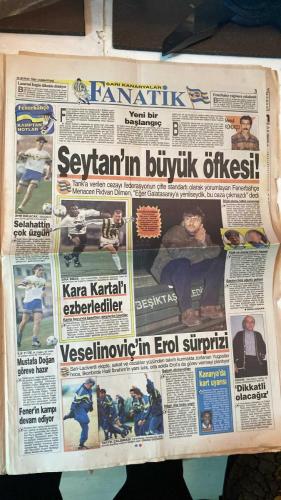 FANATİK SPOR GAZETESİ - TURKISH NEWSPAPER - DOĞUM GÜNÜ HEDİYESİ  - EKSİKSİZ TAM TAKIM GAZETE - 15 ŞUBAT 1997 - SAYI: 453 - VESELİNOVİÇ - RIDVAN DİLMEN - RASİM KARA - YILMAZ VURAL - NECATİ BİLGİÇ - İSMET TONGO - AHMET ÇAKAR - HAKAN ŞÜKÜR - HAGİ - VOLKAN - K.HAKAN - SUAT - ÜMİT - FETİ - ERGUN GÜRSOY - FARUK SÜREN - ERDAL ALPAY - PASİM KARA - OĞUZ - AYKUT - METİN AŞIK - CEMİL TURAN - YURDAĞEN KARAHASAN - BU VATAN HEPİMİZİN - GERÇEK SPOR GAZETESİ - FANATİK - GALATASARAY’IN SARIYER DÖNÜM NOKTASI - DEVLERİN KADER MAÇI - RIDVAN ÇİFTE KAZA GEÇİRDİ - KUPA VE LİGDE MAÇ SAATLERİ AÇIKLANDI - TÜRK KAYAKÇI İSVEÇ’TE KAYBOLDU - DERBİYE 24 SAAT KALA KANARYA DA KARTAL DA PROBLEMLİ - HÖGH SAKAT SAKAT OYNUYOR - KARTAL İNÖNÜ’DE YENİLMEZ ARMADA - STARLAR KORKUTUYOR - AMOKACHI ÜLKESİNDEN DÖNMEDİ - TERİM’İN BÜYÜK KUMARI - VOLKAN FEDAKARLIK ZAMANI - ŞOVU BIRAK GOLE BAK - FORMA SAVAŞI - SON İDMANA TAM KADRO - GALİBİYET KAÇINILMAZ - FETİ FORMAYI YENİDEN KAPTI - CİM BOM’DA KONGRE GÜNÜ - TARAFTARA DEKLARASYON - TE
