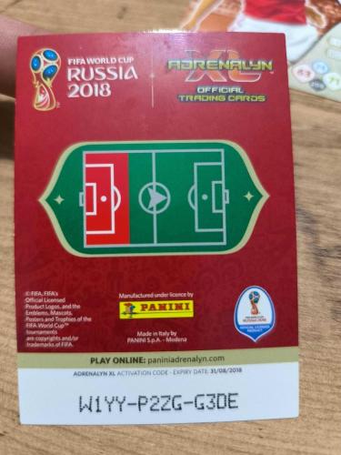 PANİNİ COLLECTOR'S FIFA WORLD CUP RUSSIA 2018 GASTON SILVA 349