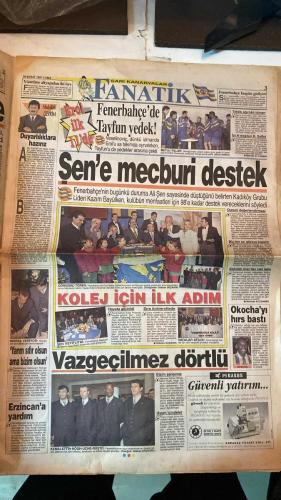 FANATİK SPOR GAZETESİ - TURKISH NEWSPAPER - DOĞUM GÜNÜ HEDİYESİ  - EKSİKSİZ TAM TAKIM GAZETE - 28 ŞUBAT 1997 - SAYI: 466 - RIDVAN DİLMEN - SERDAR BİLGİLİ - ALİ ŞEN - SERGEN - RECEP - ALPAY - HAGİ - HAKAN ŞÜKÜR - ILIE - ARİF - FATİH TERİM - BÜLENT - FETİ - CELAL GÜRCAN - AHMET SAN - BURHAN USLU - ENDİR ERKEK - ORHAN YILDIRIM - AYKUT AKICI - EROL DEMİRKOL - KARAÇAY - BU VATAN HEPİMİZİN - GERÇEK SPOR GAZETESİ - FANATİK - FANATİK FARKI - FUTBOLUMUZDA DEVRİM - DENİZLİ UMUT DOLU - HOLLANDA BASINI: TÜRKLER ŞAHANE - SİFO ZİRVE İÇİN İDDİALI - 2004 İÇİN ÇOK YOL KATETTİK - KARTAL’IN KUPA PROVASI: RAKİP ÇANAKKALE - ŞEN İMZA TÖRENİNDE GÜRLEDİ - FENER’DEN BÜYÜK KUPA - EKREM KURT VEFAT ETTİ - GERÇEK ŞOTA’YI BEN DE ÖZLEDİM - HIDDINK: KORKAKLAR - CİM BOM MICHAEL’I ÇAĞIRDI - FETİ’YE ÖZEL HAP GELİYOR - ÇEVRECİ GALATASARAY: 100 FİDAN DİKİLDİ - İKİNCİ KEZ HAKAN’SIZ - FLORYA YEŞİLLENDİ - DERNEKTE KONGRE - VEDAT’IN SAKATLIĞI NÜKSETTİ - TERİM İSTEDİ: ILIE OYNUYOR - GALATASARAY 6-1 KARAGÜMRÜK (ÖZEL MAÇ) - HOLL