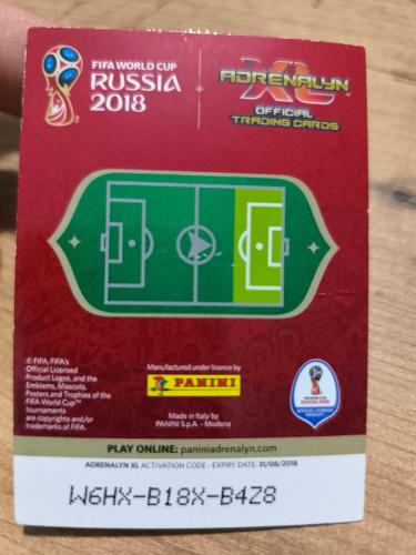 PANİNİ COLLECTOR'S FIFA WORLD CUP RUSSIA 2018 GONZALO HIGUAİN LİMİTED EDİTİON PREMİUM