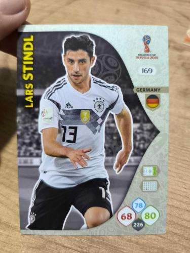 PANİNİ COLLECTOR'S FIFA WORLD CUP RUSSIA 2018 LARS STINDL 169