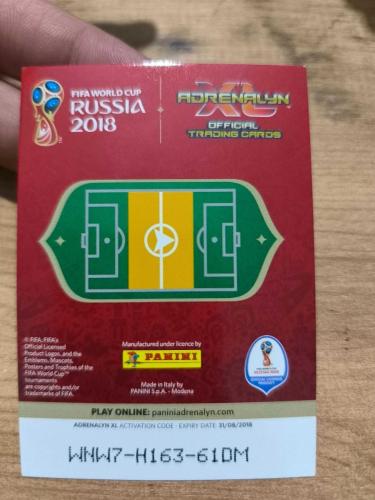 PANİNİ COLLECTOR'S FIFA WORLD CUP RUSSIA 2018 SEBASTİAN RUDY 166