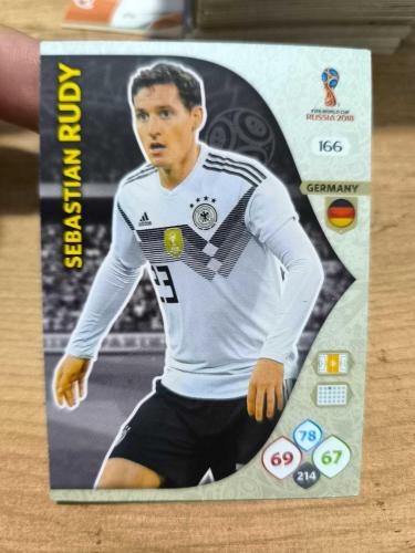LOT.20 » PANİNİ COLLECTOR'S FIFA WORLD CUP RUSSIA 2018 SEBASTİAN RUDY 166