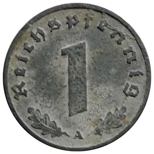 Almanya 1942 Yılı 1 Pfennig ÇT (+)