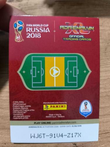 PANİNİ COLLECTOR'S FIFA WORLD CUP RUSSIA 2018 JESSE LINGARD 112