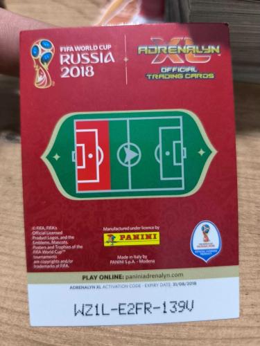 PANİNİ COLLECTOR'S FIFA WORLD CUP RUSSIA 2018 GASTON SILVA 349