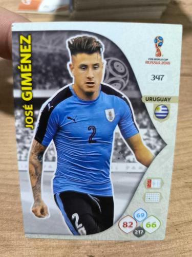 LOT.13 » PANİNİ COLLECTOR'S FIFA WORLD CUP RUSSIA 2018 JOSE GIMENEZ 347