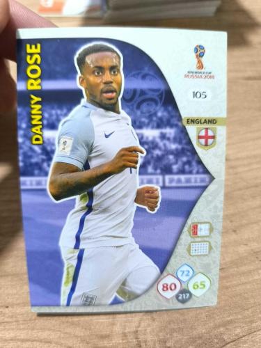 LOT.12 » PANİNİ COLLECTOR'S FIFA WORLD CUP RUSSIA 2018 DANNY ROSE 105