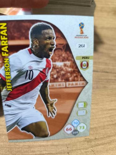 LOT.10 » PANİNİ COLLECTOR'S FIFA WORLD CUP RUSSIA 2018 JEFFERSON FARFAN 261