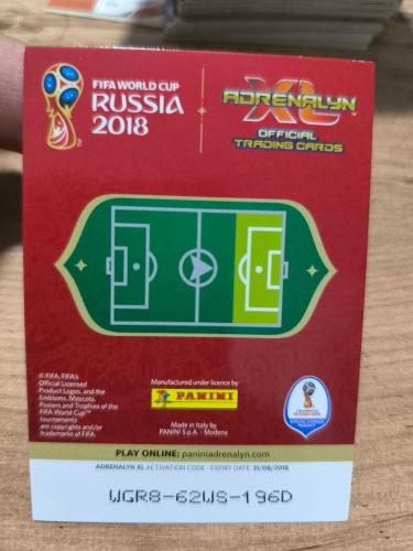 PANİNİ COLLECTOR'S FIFA WORLD CUP RUSSIA 2018 JEFFERSON FARFAN 261
