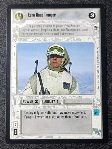 Star Wars Oyun Kartı 1996