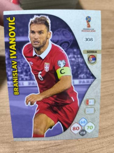 LOT.8 » PANİNİ COLLECTOR'S FIFA WORLD CUP RUSSIA 2018 BRANISLAV IVANOVIĆ 308