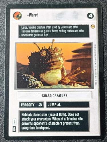 Star Wars Oyun Kartı 1998