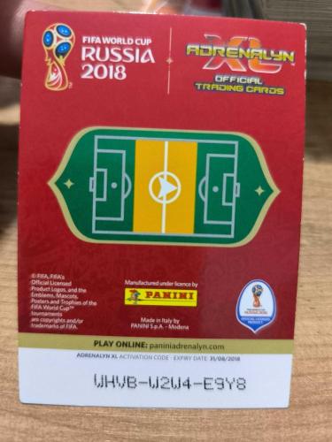 PANİNİ COLLECTOR'S FIFA WORLD CUP RUSSIA 2018 EDGAR BARCENAS 248