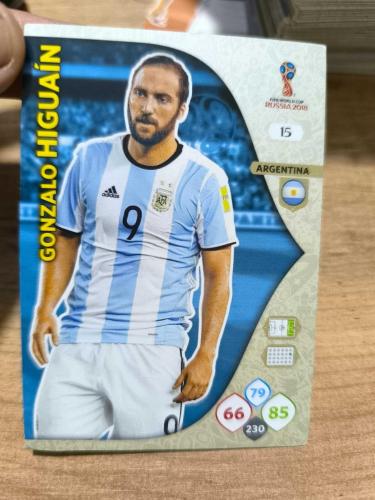 LOT.3 » PANİNİ COLLECTOR'S FIFA WORLD CUP RUSSIA 2018  GONZALO HIGUAİN 15
