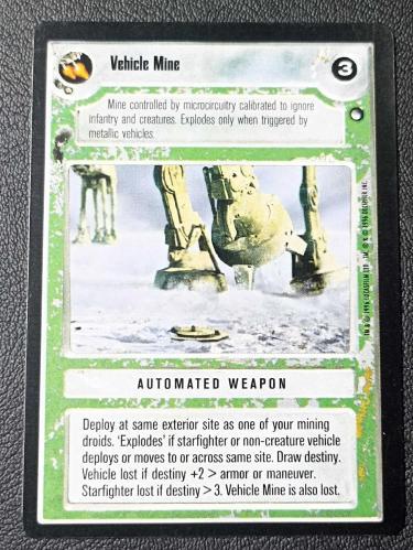 Star Wars Oyun Kartı 1996