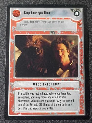 Star Wars Oyun Kartı 1997